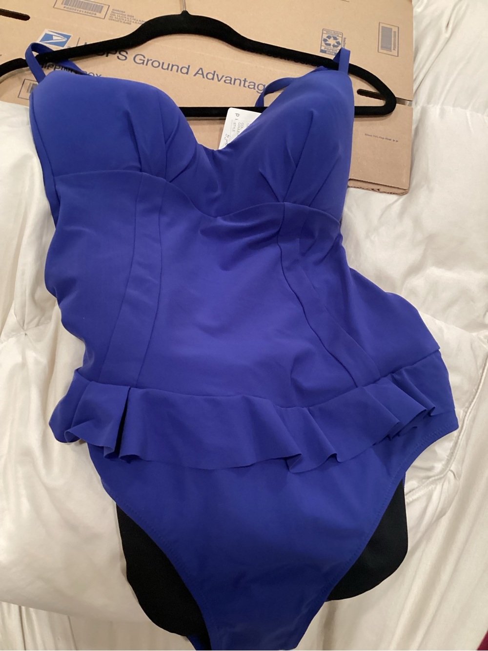 Gottex Lapis Blue supportive One-Piece stylish control - Picture 10 of 11